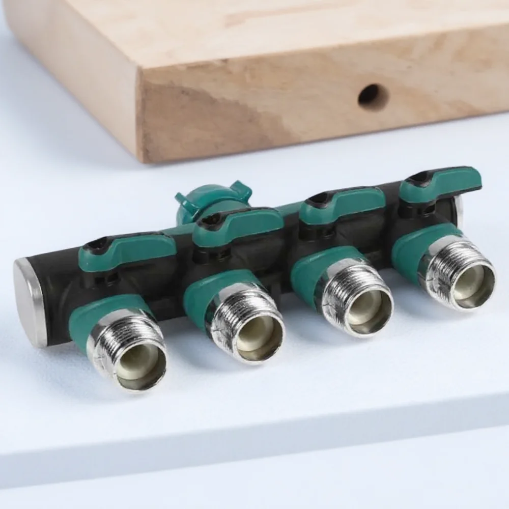 

4 Way Hose Connector Adapter Irrigation Dividers for Garden Watering Home Yard Agriculture Tools