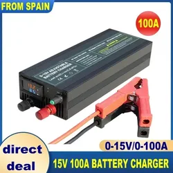 12v Battery Charge 85A 14.6v Lifepo4 Charger 100A 50a 60a Car Fast Charge Lithium Battery Charger 12.6V High Power Adapter