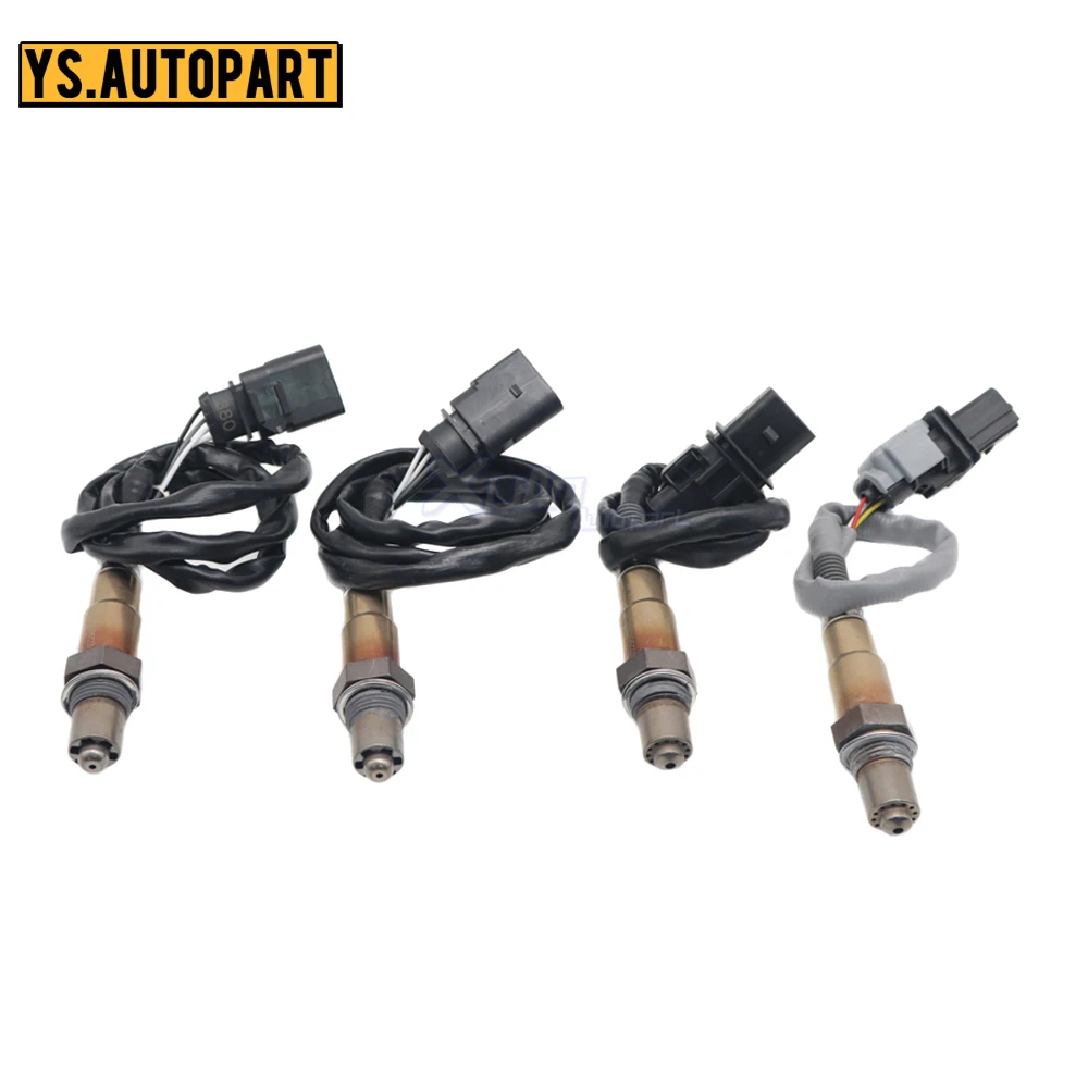 4pc NEW Air Fuel Ratio Oxygen O2 Lambda Sensor For Volkswagen Touareg For Audi Q7 For Porsche Cayenne 234-5019 234-5125 234-4485