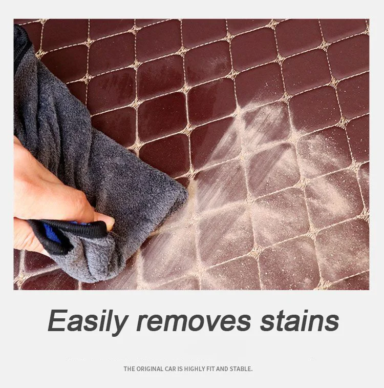 For VW Volkswagen Taos Tharu Accessories 2018~2025 2022 Car Trunk Floor Mats Leather Carpet Protector Pad Boot Cargo Accesorios