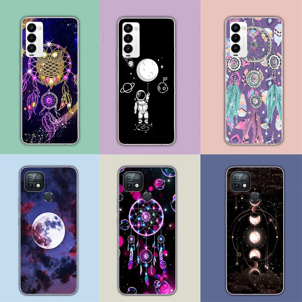 Moon Stars Dreamcatcher Dream catcher for Motorola Moto Edge 40 50 Pro 30 Ultra neo 20 One Fusion G200 E22 E40 E30 E22I Case