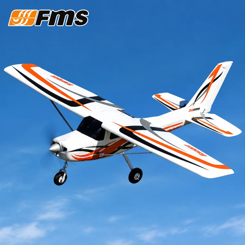FMS 850mm Guardian Mini with GPS One Click Return Beginner's Guide RC Remote Control Fixed Wing Practice Aircraft Model Gift