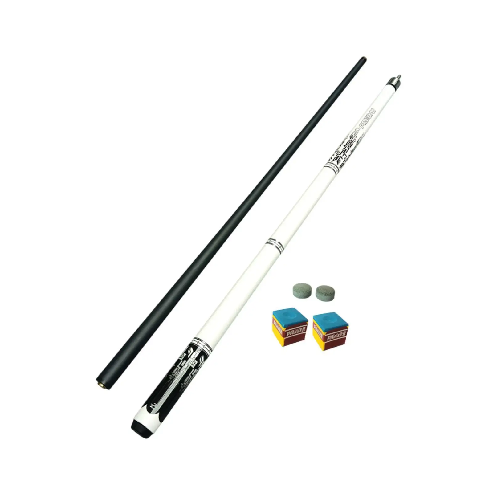 1/2 Carbon Fiber Pool Cue Handcraft Practical Fashion Accessories with Pool Tips Pool Stick for Enthusiasts Travel Billards Fans