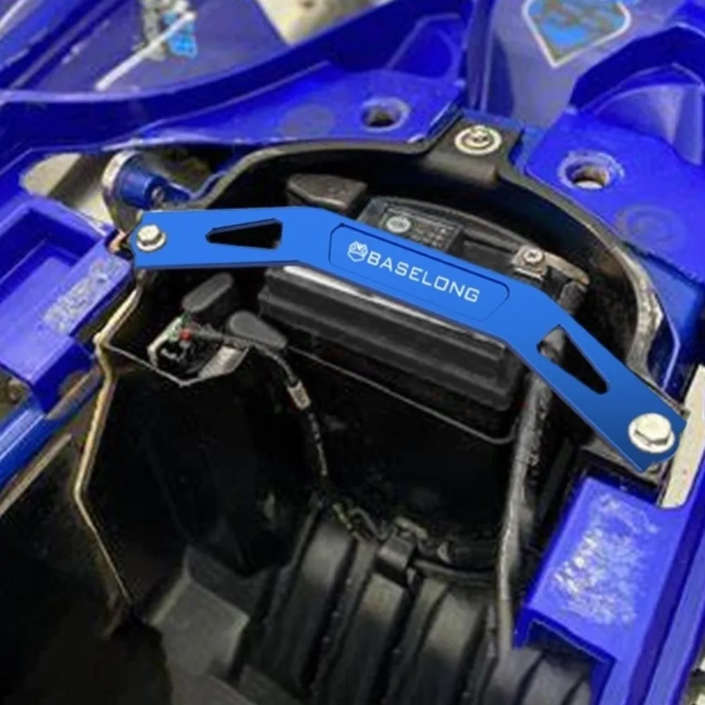 ATV-Batteriehalterung passend für Yamaha YFZ 450 YFZ450X 2010-2011 YFZ450R 2009-2024 YFZ450R SE 2009-2024 Motorrad-Batteriehalterung