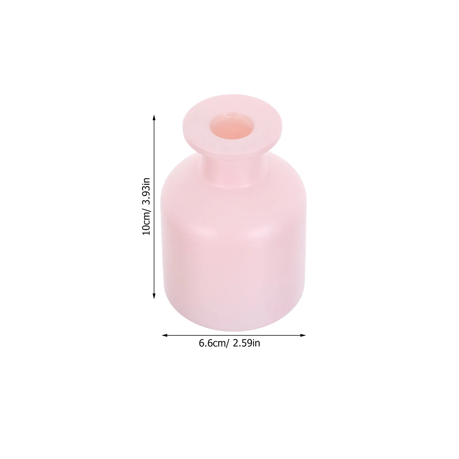 2Pcs Cylindrical Glass Diffuser Bottles Leakproof Refillable Essential Oils Storage Aromatherapy Home Office Car Fragrance