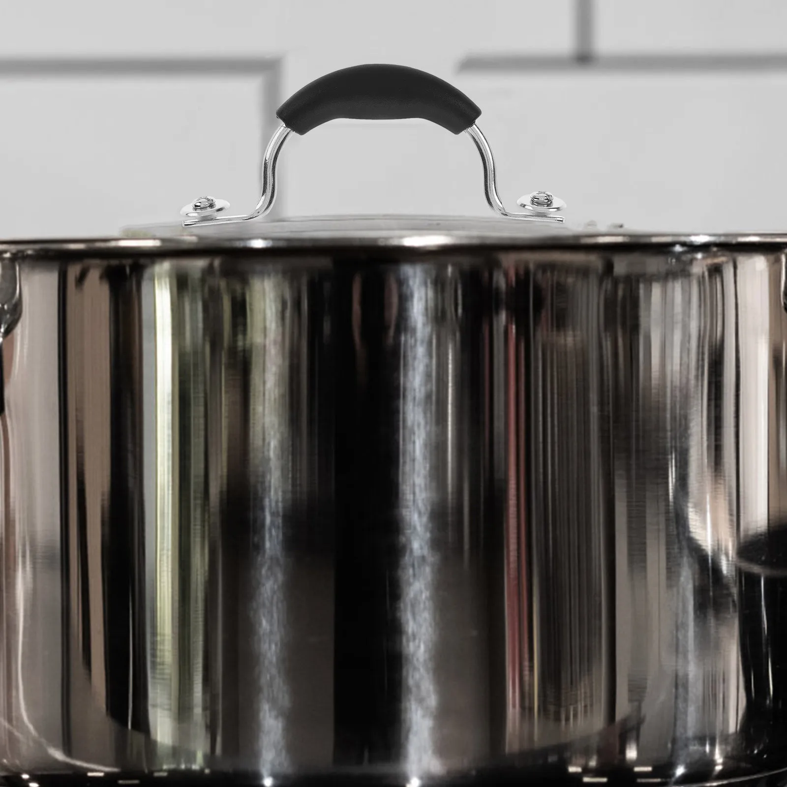 

Universal Pot Lid Handle Heat Resistant Dual Screw Hole Replacement Knob Kitchen Cooking Lid Handle Grip Lids Replacement Parts