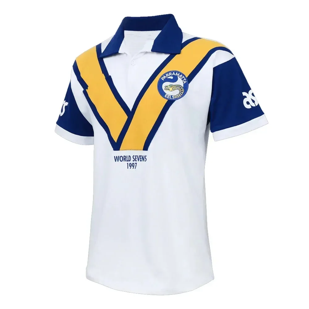 

1997 Parramatta Eels Sevens Retro Jersey Size:S-5XL (Custom name and number )