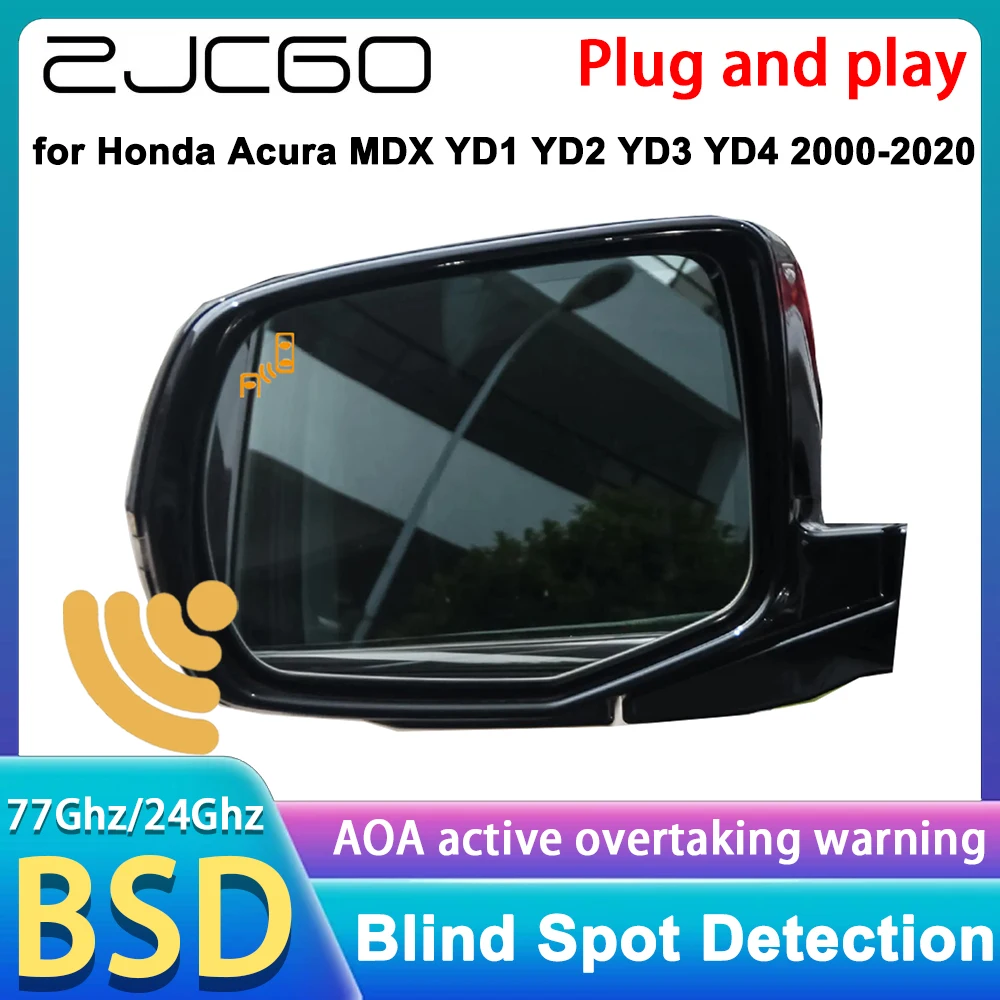 

for Honda Acura MDX YD1 YD2 YD3 YD4 2000-2020 Blind Spot Information Monitoring Assist Detection BSI BSM System Radar Detector