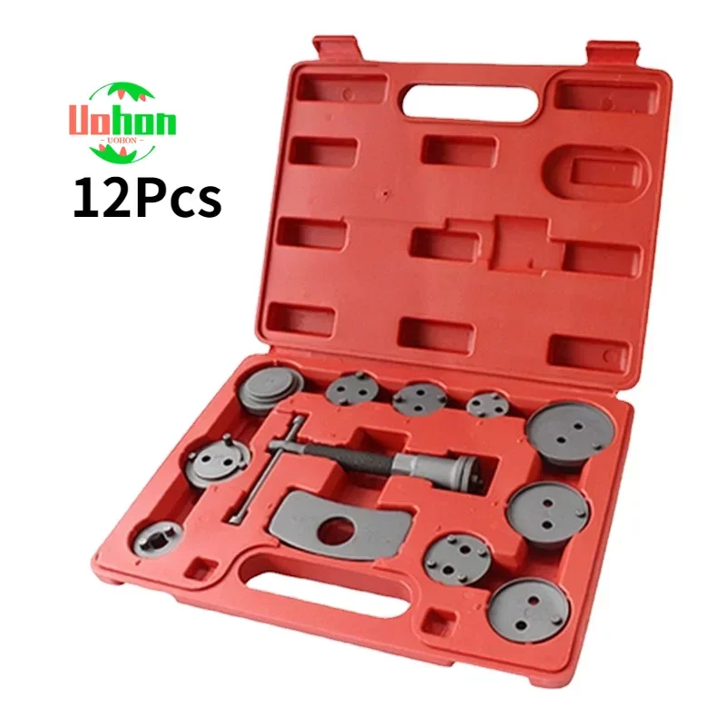 

12pcs/set Auto Universal Precision Disc Brake Caliper Wind Back Brake Piston Compressor Tool Kit for Auto Garage Repair Tools