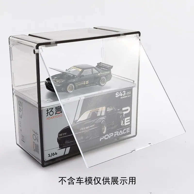 

XCARTOYS 1/64 Дизайн выдвижного слота для демонстрационного бокса модели автомобиля позволяет складывать и хранить в стандартных картонных коробках.