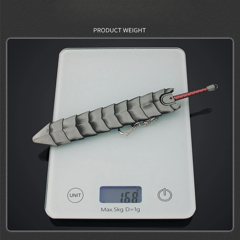 22 CM Anime Randapparatuur Doden Draak Zwaard Metalen Ambachtelijke Wapen Model Collectible Bureau Ornamenten Creatieve Verjaardagscadeautjes Jongen Speelgoed