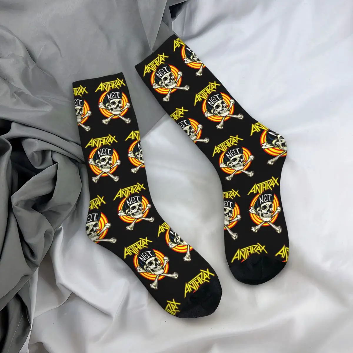 Anthrax Band Socks Men Women Casual Socks Harajuku Spring Summer Autumn Winter Stockings Gifts