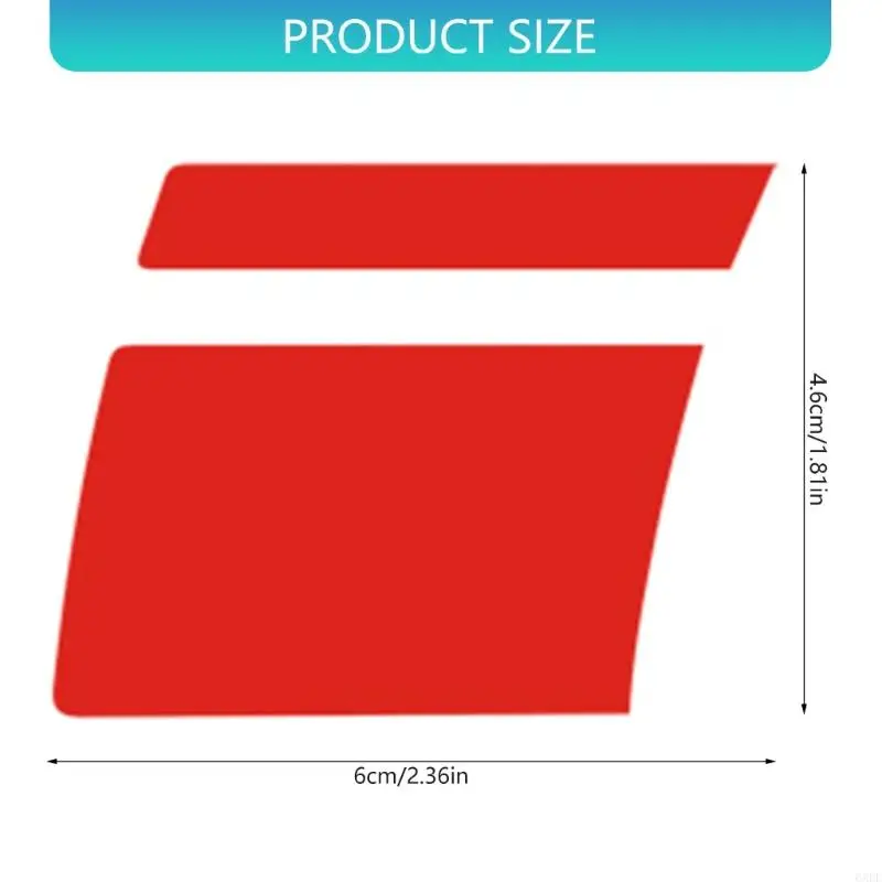2025 حزمة جديدة مكونة من 6 ملصقات لعجلات السيارة عالية الوضوح قابلة للإزالة واللصق، تطبيق عالمي #6