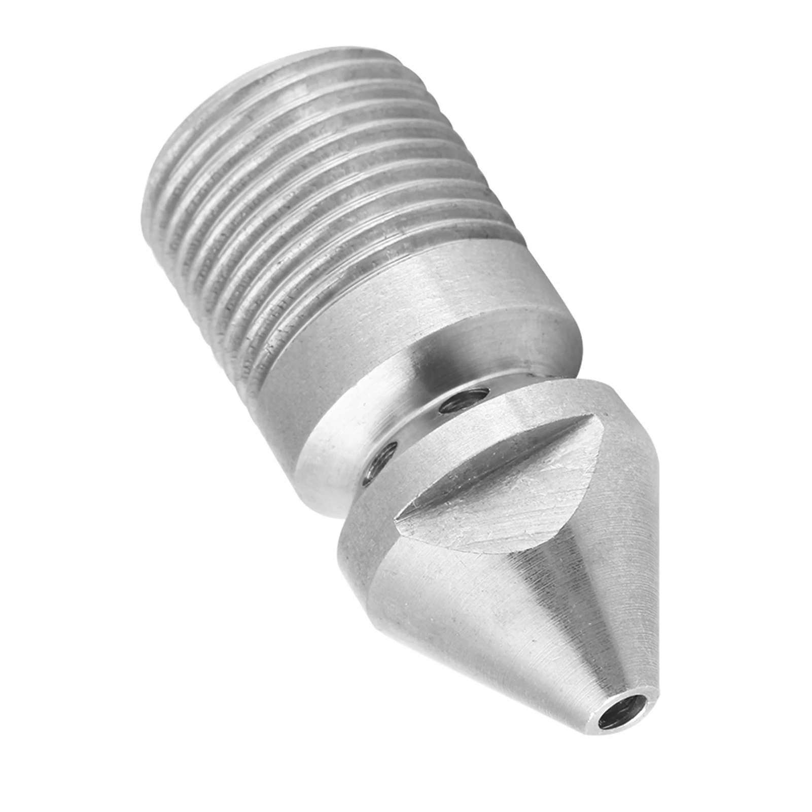 Stainless Steel SS304 Pressure Sewer Cleaning Pipe Drain Jetter Nozzle 3/8BSP Male Thread Jetting Nozzle Sewer Cleaning Nozzle