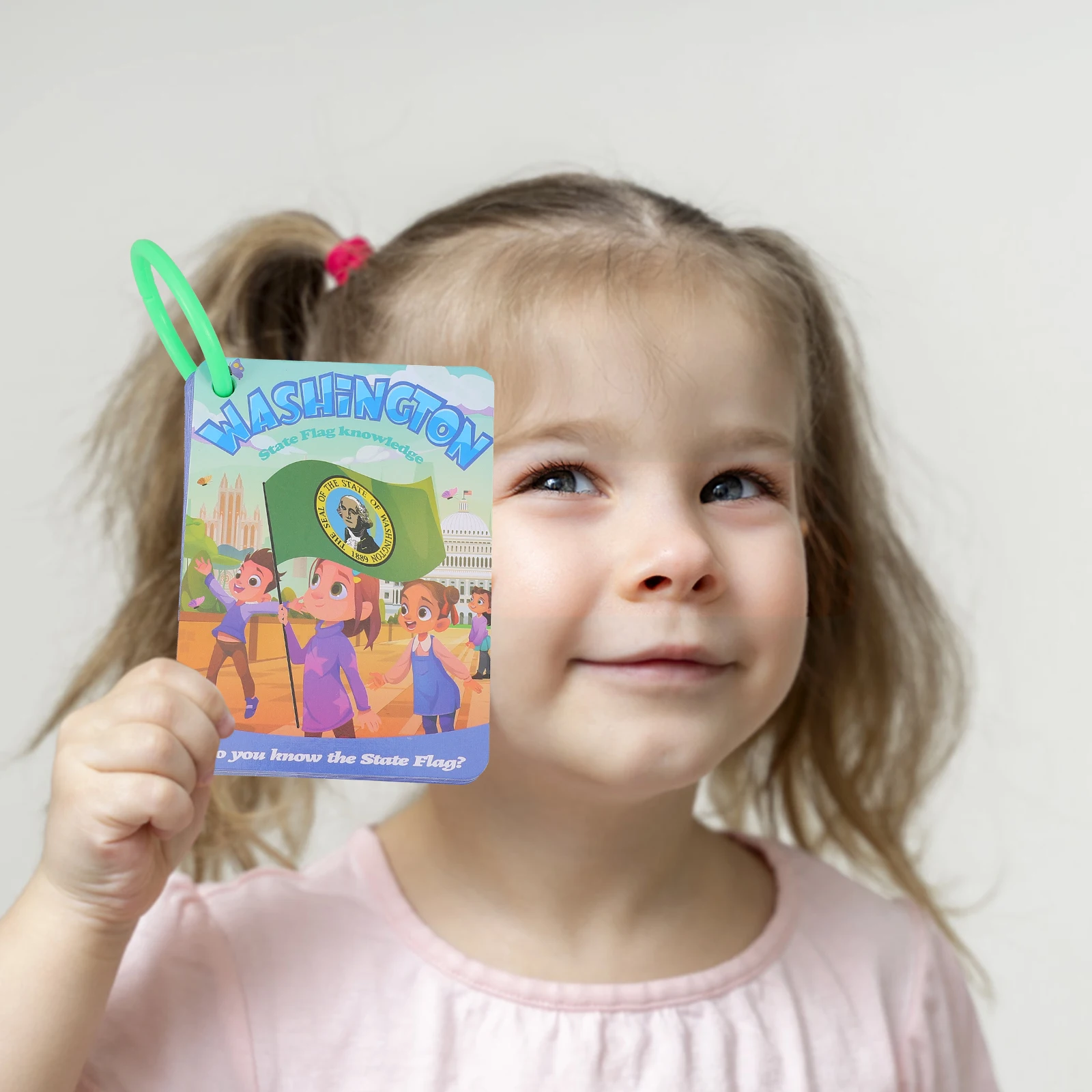 

Educational Flash Cards For State Flags Cognitive Learning Card Game Montessori Supplies