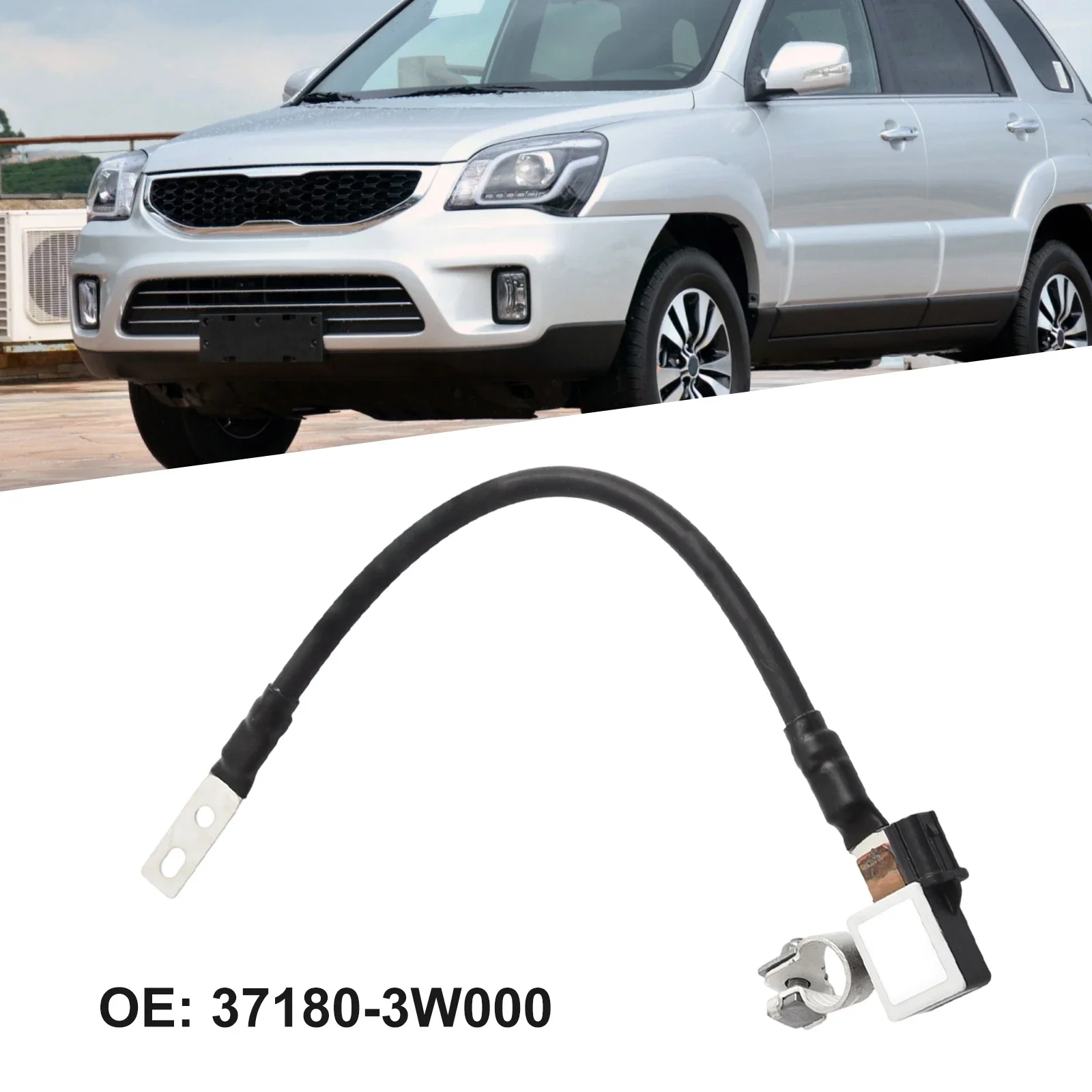 Fit For Kia Sportage Battery Negative Sensor Cable 37180-3W000 OEM Number Replacement Installation Wear-resistant