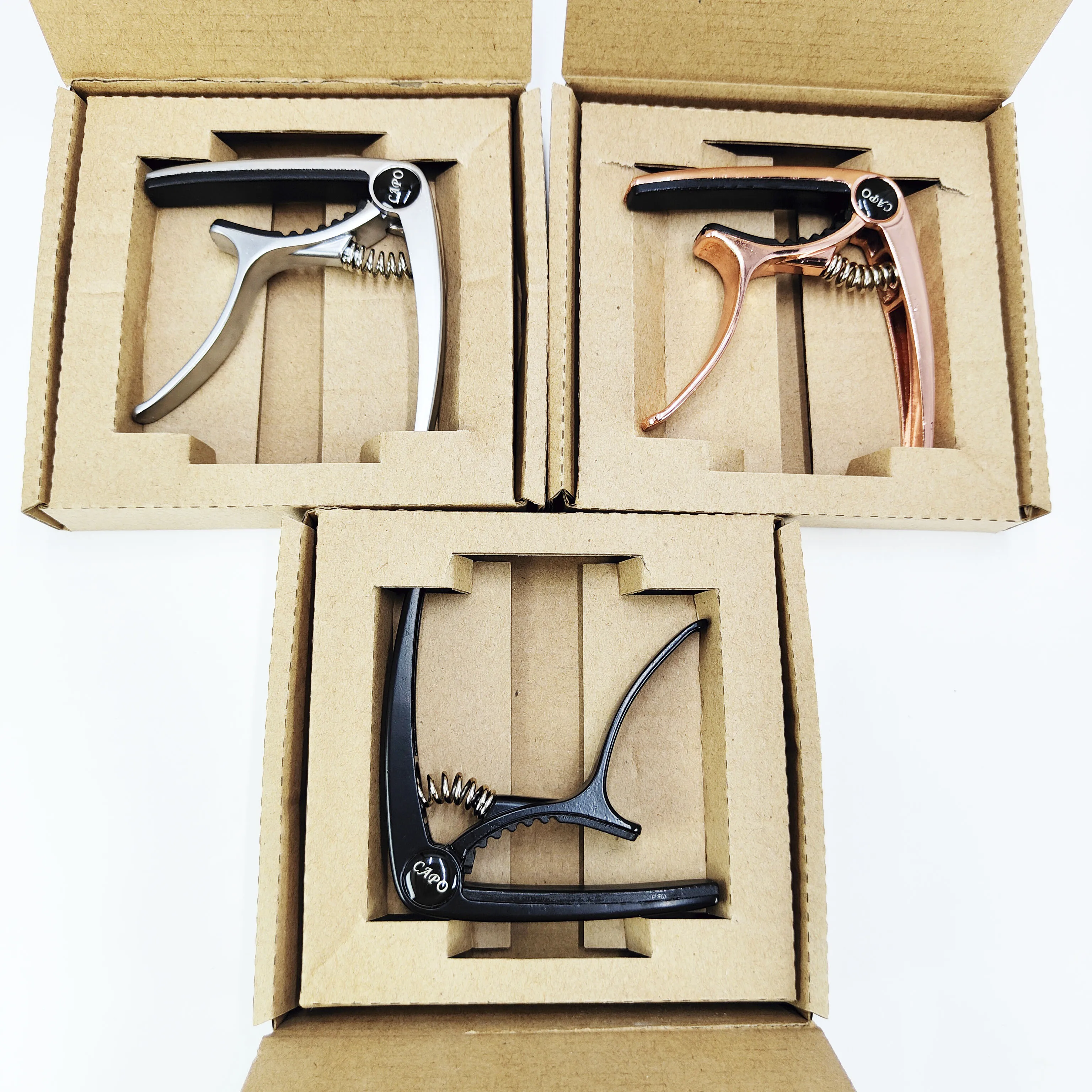 Guitar Capo for Acoustic and Electric Guitars Single Handed Capos