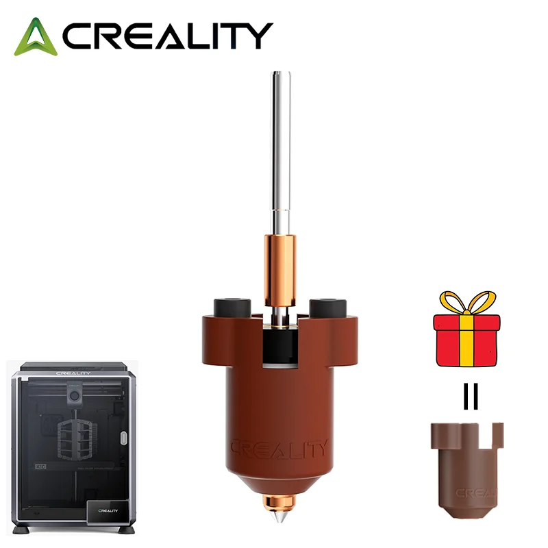 

Creality K1C Ceramic Heating Block Kit, K1C 3D Printer Parts,K1C All Metal Quick-Swap Nozzle Kit,Hot end Kit for K1C