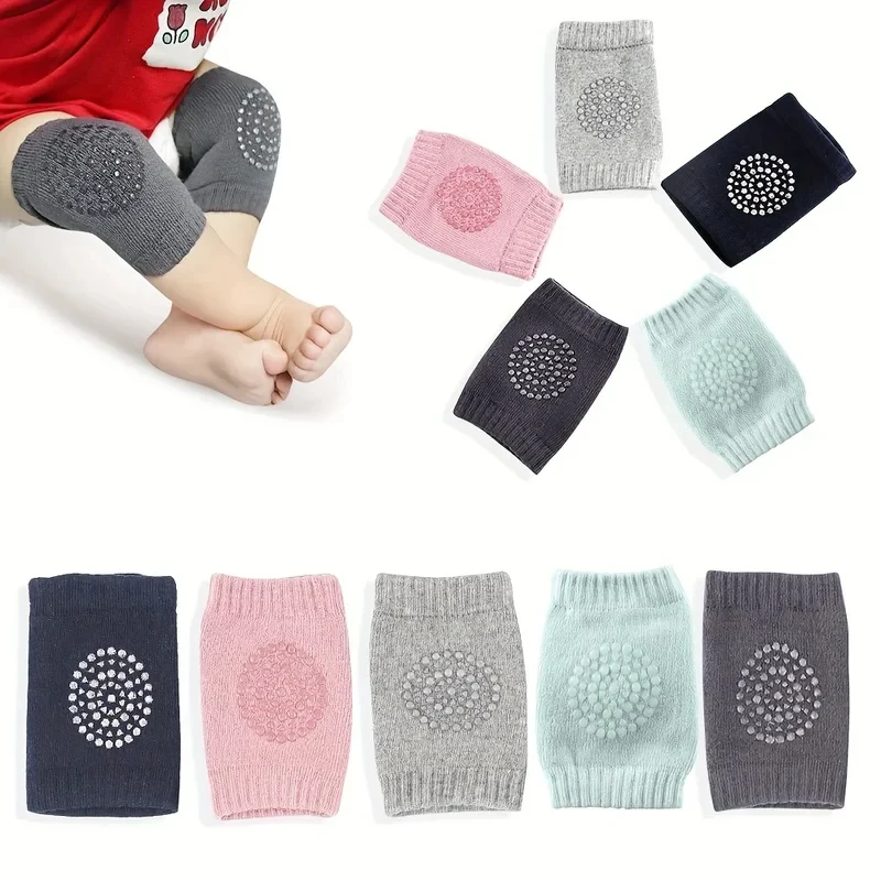 2/4/6PCS Baby Knee Pad Kids Safety Crawling Elbow Cushion Infants Toddlers Protector Safety Kneepad Leg Warmer