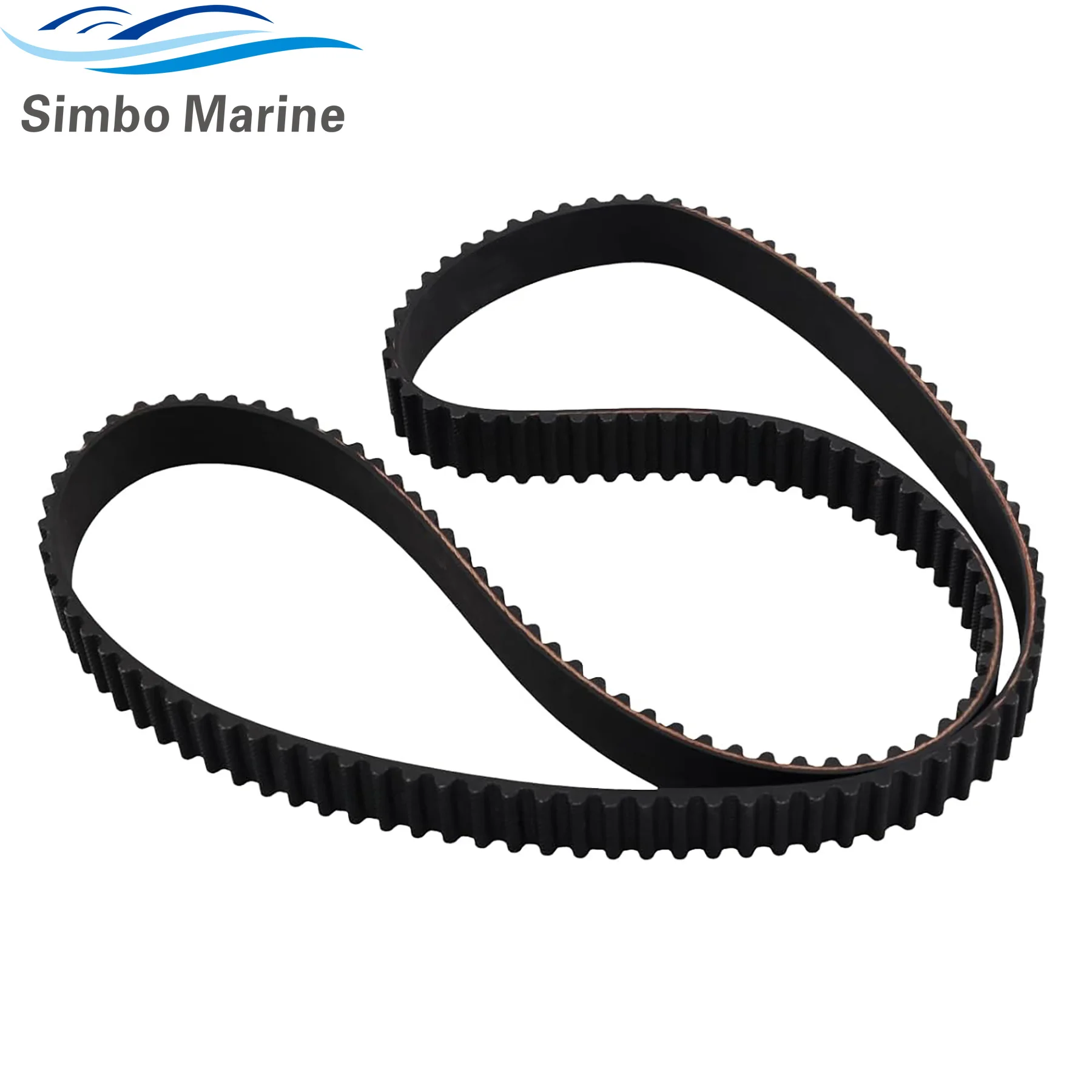 Sierra 18-15140 Outboard Timing Belt Fits for Yamaha 150HP 4-Stroke Outboard Engines 63P-46241-00 63P-46241-01 63P-46241-02