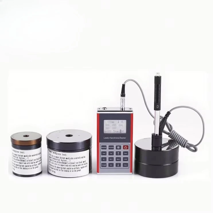 Leeb130 Portable Hardness Tester with HL/HRC/HRB/HS/HB/HV Parameters 6HLD/1.5HRC Accuracy 2 AAA Battery PC Connection