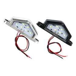 1PCS 12V-30V LED 24V Truck Number Plate Lights Lighting Trailer Tractor RV ATV Lorry 12V Car Caravan License Plate Bus Lamp