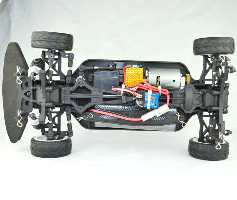 1025 1/10 مقياس كبير للتحكم عن بعد جاهز لتشغيل RC هواية الانجراف سيارة 4WD نحى المحرك الكهربائي فانتاج مجاني FTX #6