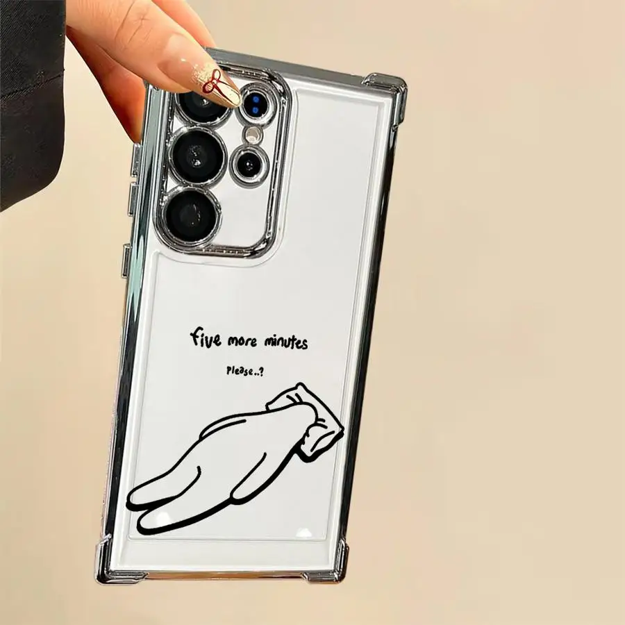 حافظة لهاتف سامسونج جالاكسي S20 FE S22 Ultra S21 Plus S23 S24 S25 Edge مثيرة للاهتمام