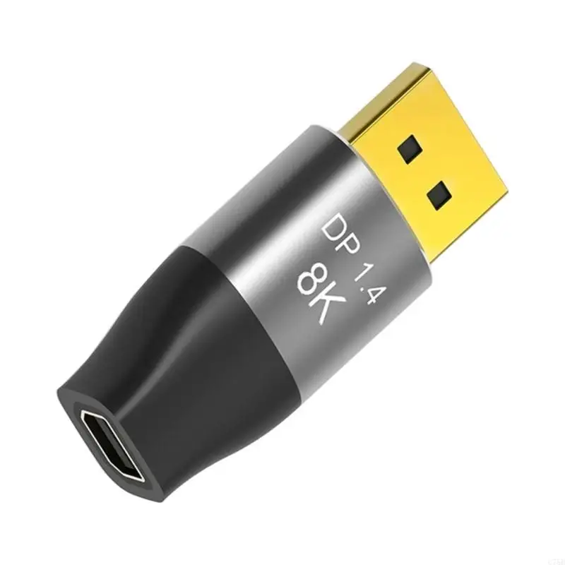 U75B DP1.4 Mini DisplayPort to DisplayPort Adapter 8K@60Hz 4K@144Hz for Designers