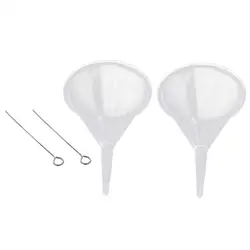 2pcs Tiny Mini Funnel Kit for Filling Cremation Jewelry Urns and Keepsakes