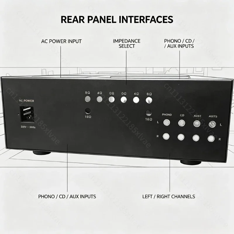 Deluxe DIY Chassis - Premium Audiophile Tube Amplifier Case for Hi-Fi Enthusiasts