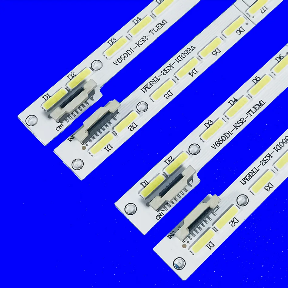

Лента светодиодной подсветки V650DK1-KS2-TLEM03 V650DK1-KS2- TREM03 для D65F351 65PUK7120/12 V650HP1-LS6 SN065LD690-FDTVS