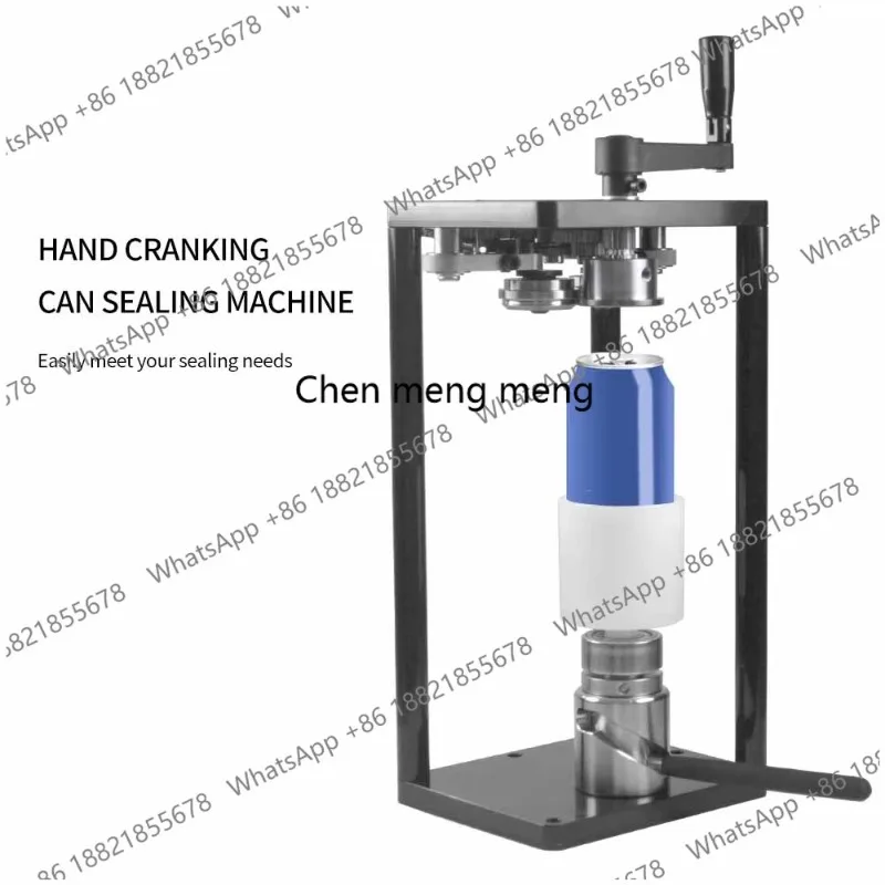 

Commercial Manual Juice Can Sealer Machine Bottle Sealing Beverage Handle Can Sealing Machine Small Plastic 10KG 55mm
