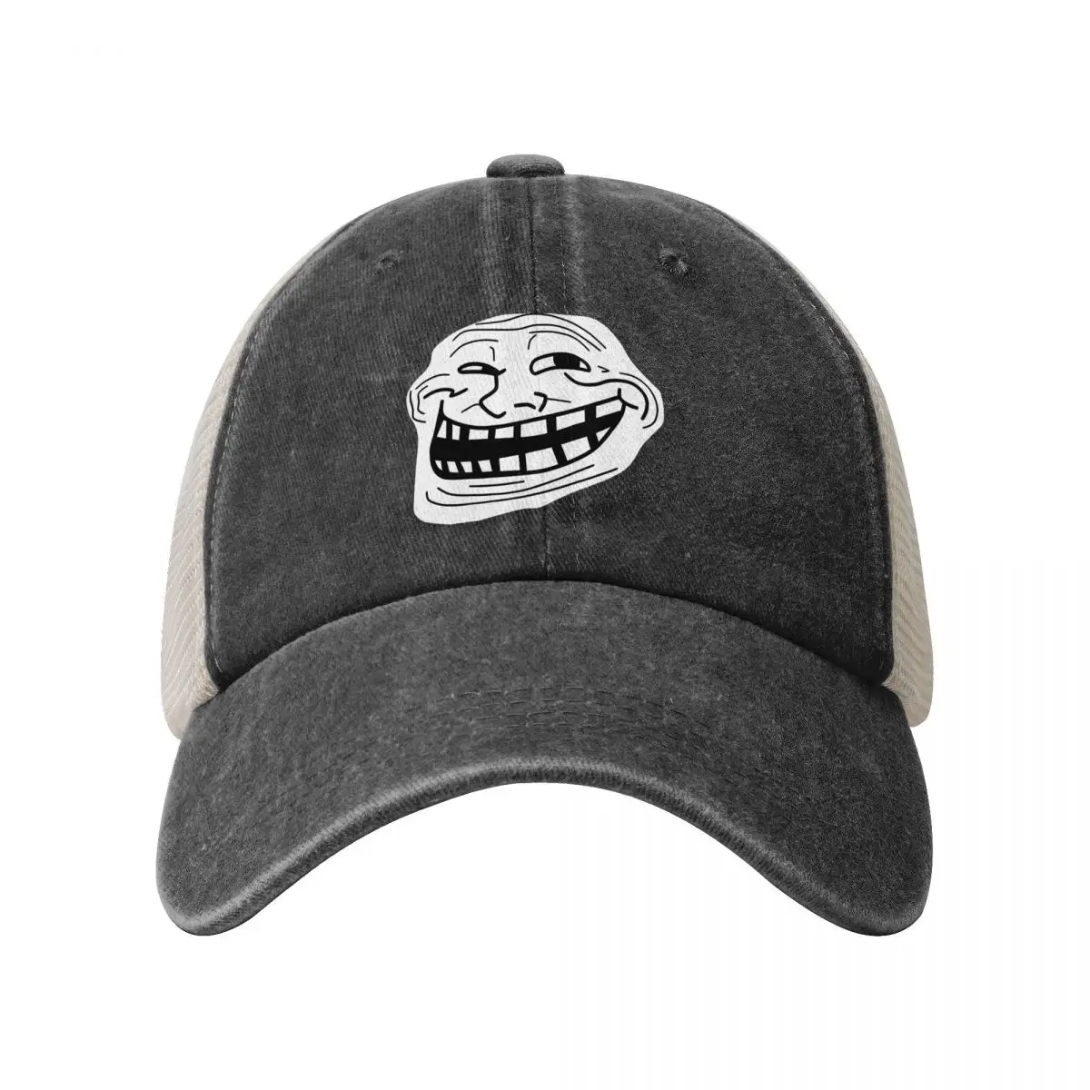 Rage Comic Trollfac Casual Baseball Cap Funny Anime Outdoor Gym Hip Hop Hats Spring Sunscreen Women Men Design Baseball Caps