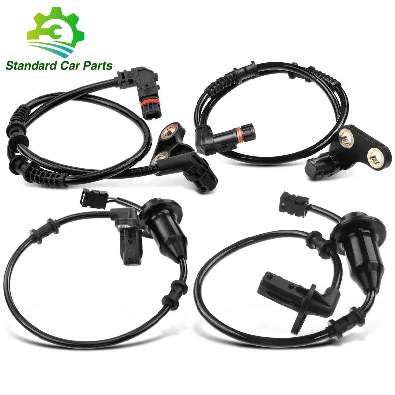 1705400817 4PCS Front Rear ABS Wheel Speed Sensor For Mercedes-Benz AMG R170 SLK230 SLK32 320 1705400917 1705401217 1705401317