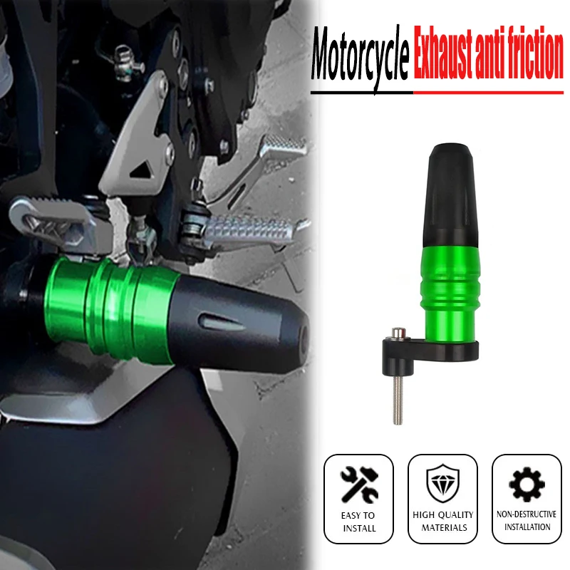 

NINJA500 Z500 Motorcycle Accessories Frame Crash Pads for K-WASAKI NINJA400 Z400 NINJA500 Z500 ZX-4R ZX-4RR Frame Crash Pads