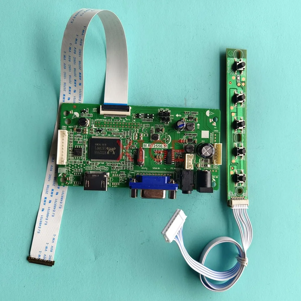 Placa controladora de driver lcd para HB140FH1-301 HB140FH1-401 vga hdmi-painel de laptop compatível 14 "1920x1080 edp 30 pinos kit diy