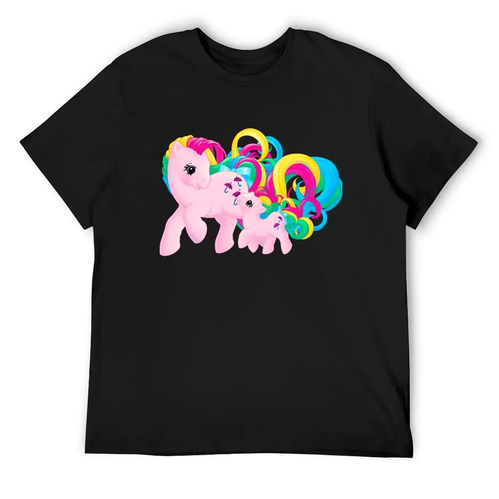 

MLP Parasol and Baby Parasol T-Shirt man clothes tops vintage t shirts oversized t shirt men
