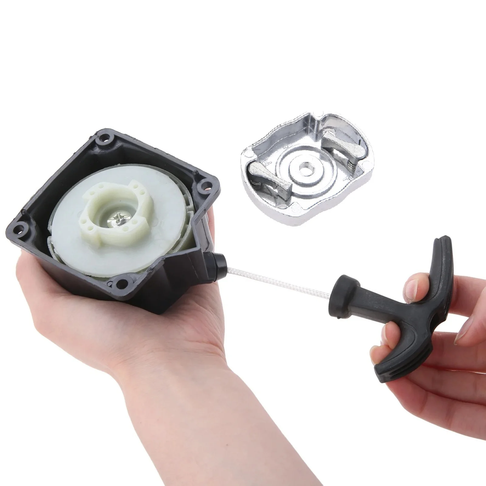 Brush Cutter Easy Starter Recoil Pull Start Assy CG430 CG520 for TL43 TL52 1E40F-5 1E44F-5 40-5 44-5 Bc430 Bc520 Grass Trimmer
