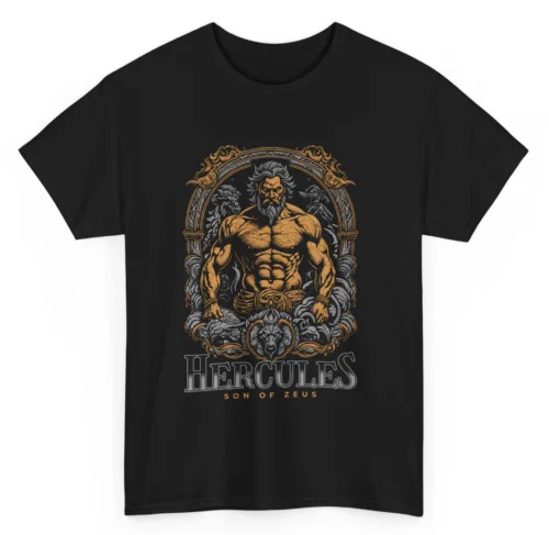 Herkules T Shirt Fitness Griechenland Shirt Geschenkidee Spuch Lustig Required