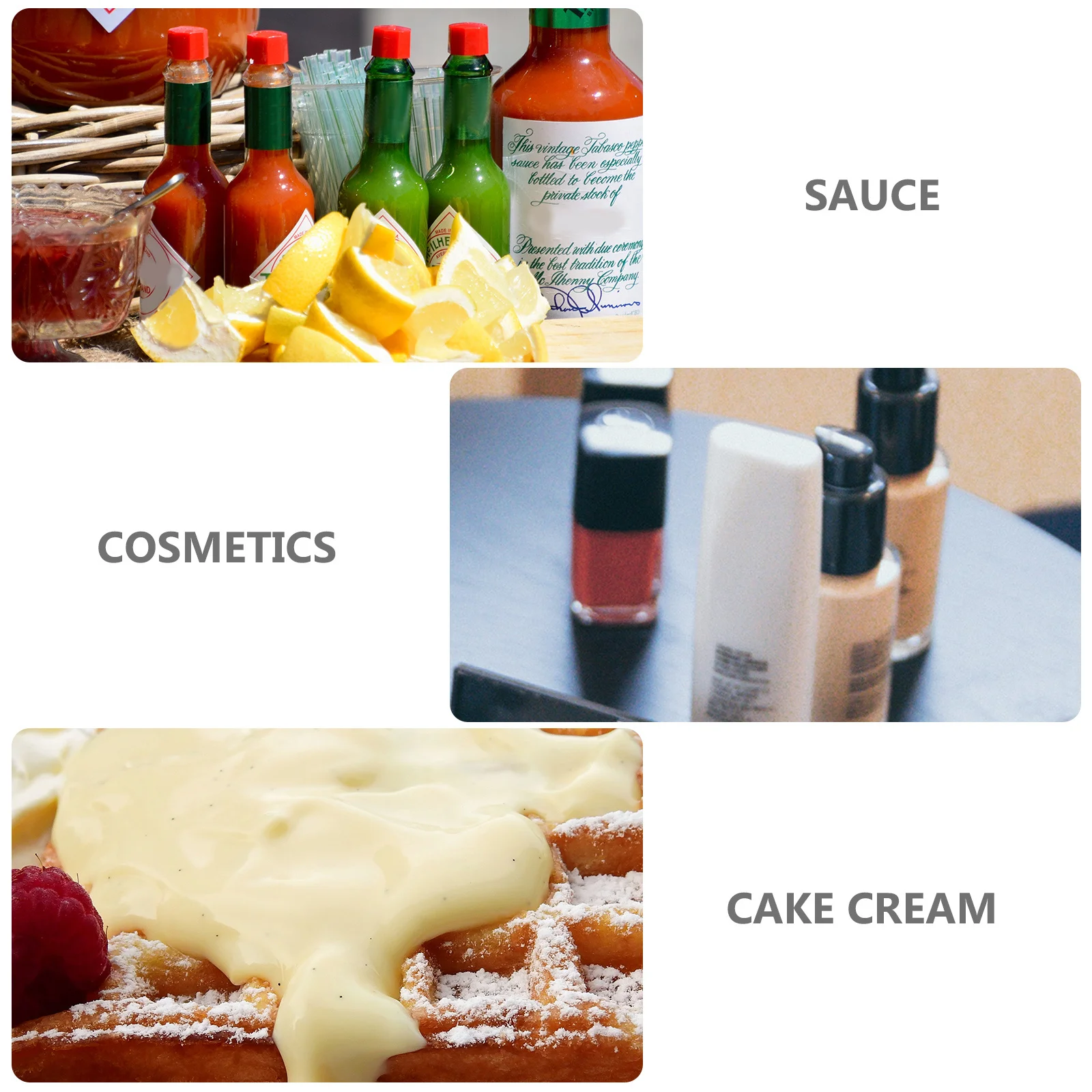 

1Set Silicone Spatula Compact Design with Hanging Hole Easy Storage Light Duty Scoop for Sauce Jam Dessert Use