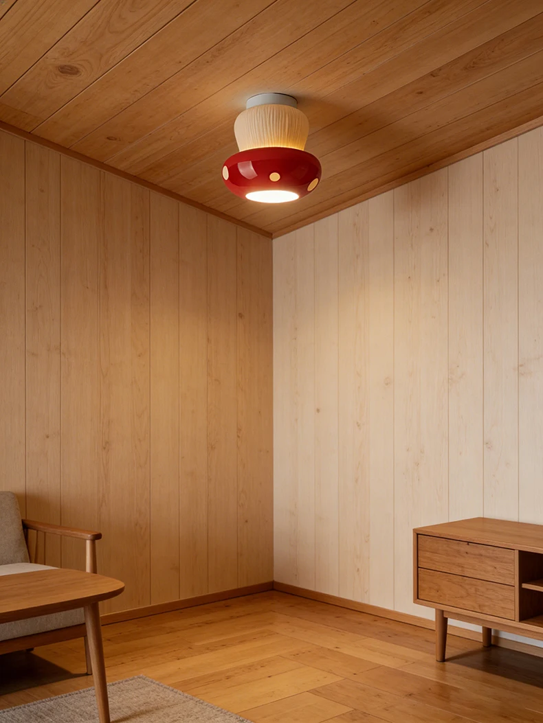 Dopamine Mushroom-Shaped Hallway Light