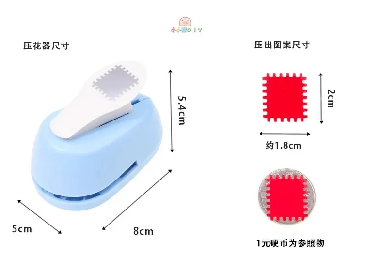 جديد ختم الحدود لتقوم بها بنفسك لكمة ختم شكل الحرفية لكمة آلة النقش ثقب دائري لكمة مسننة الناخس المزخرف لون عشوائي
