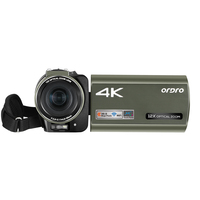 4K Live Streaming Camera Camcorder for YouTube Facebook Vlog 3.5 inch Touchscreen 12x Optical Zoom