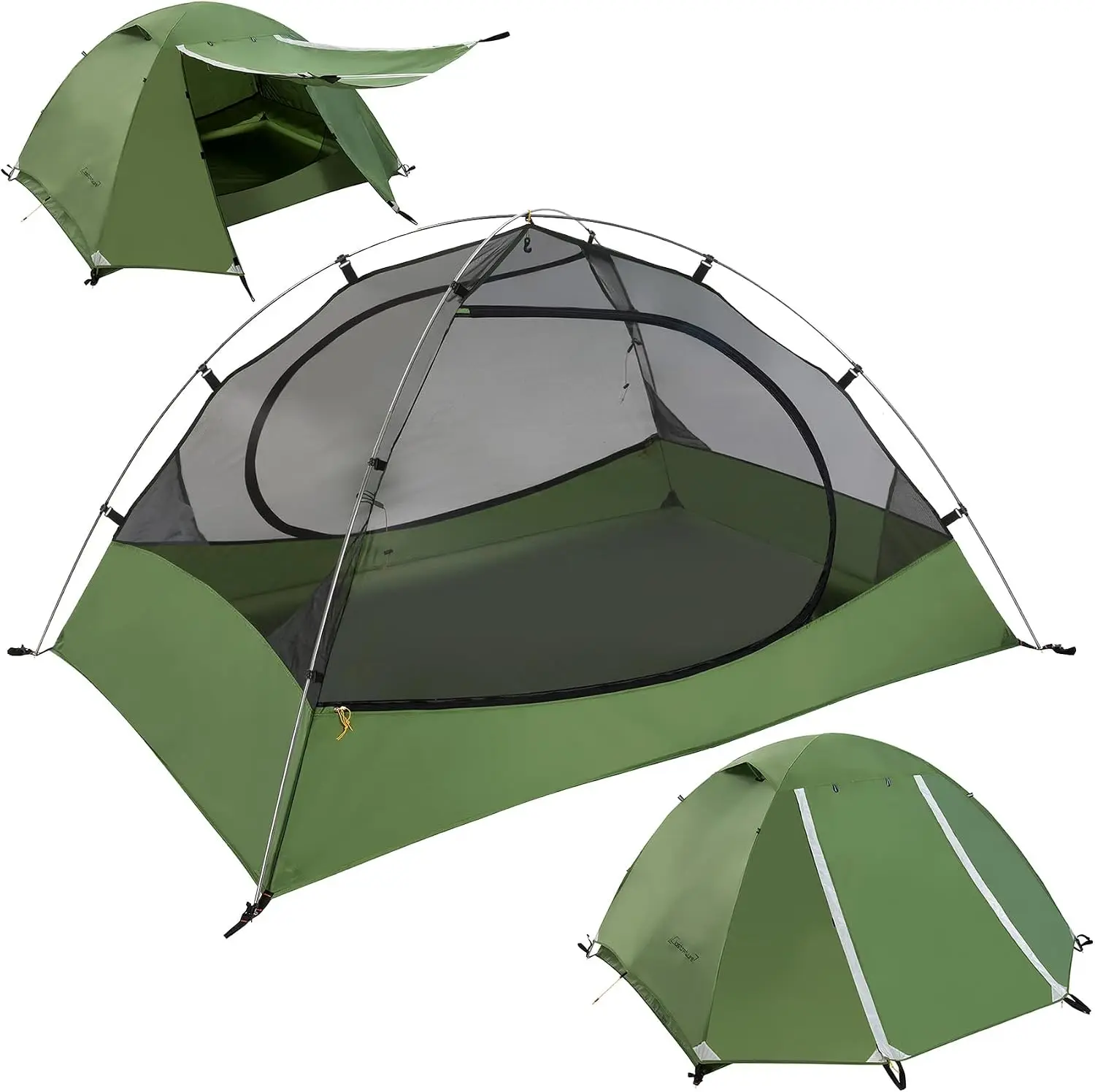 1 15 2 3 4 6 Person Lightweight Backpacking Tent Camping Tent