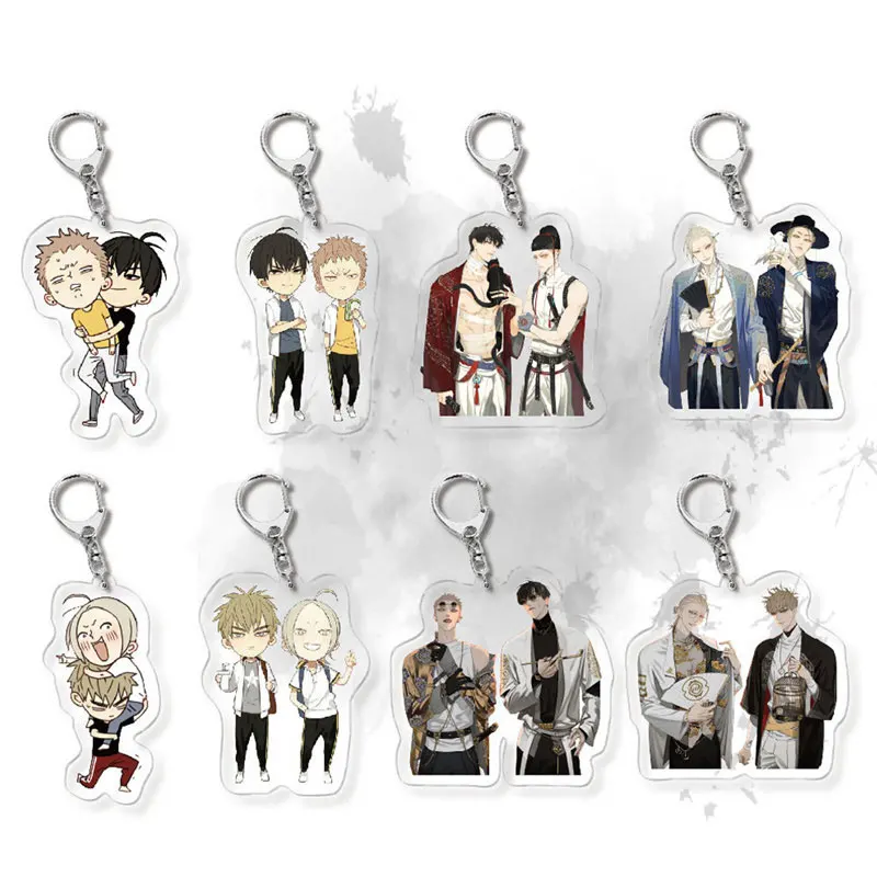 Original Chinese comic book New 19 days Keychain Figures old xian Key Chain Keyring Pendant Accessories Jewelry For Fans Gifts