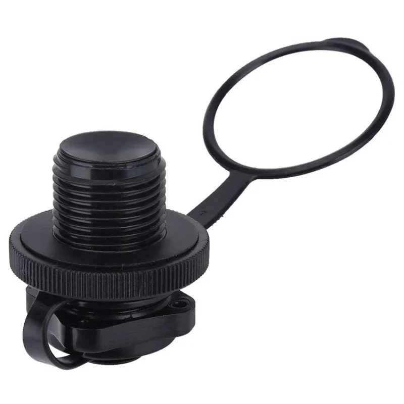 1PC TPU Boston Nozzle Octagonal Valve Inflatable Boat 2 in 1 Valve Screw Air Nozzle without Bottom Seat PVC Kayak Accessories