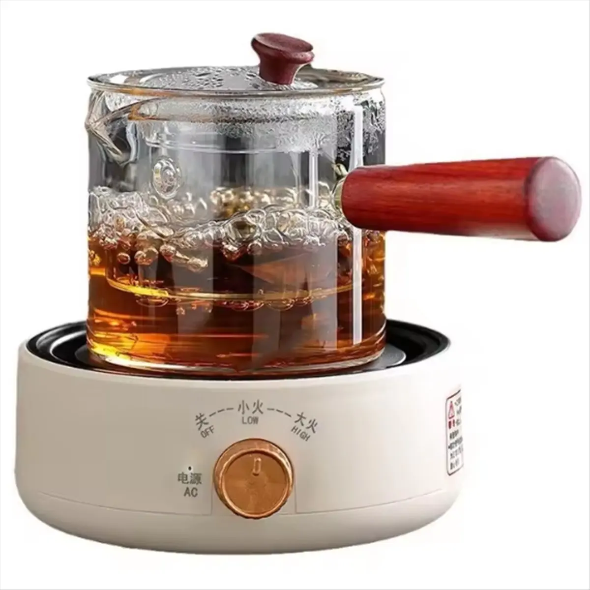 

Мини-электрическая керамическая инфракрасная печь A06R для подогрева молока, воды, кофе, мока, настольная плита для тушения и приготовления горячих блюд, вилка стандарта США