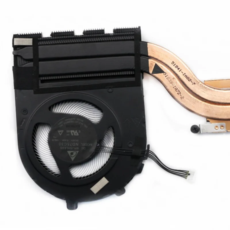 Imagem -04 - Ventilador de Refrigeração para Laptop Lenovo Thinkpad E490 E590 R490 R590 E490s Radiador Swg Novo Original 02dl822 02dl823 02dl826