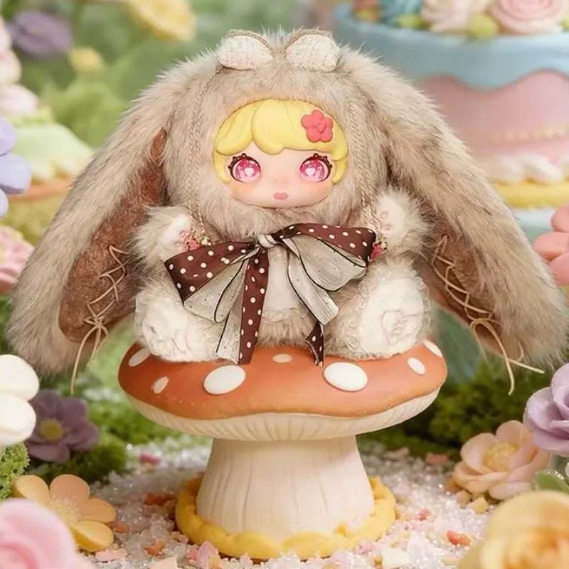 

KAWAII Luoxier Plush Blind Box Angel Bunny 700 Series Cute Soft Fluffy Collectible Stuffed Doll Gift Kids Girls Birthday Holiday